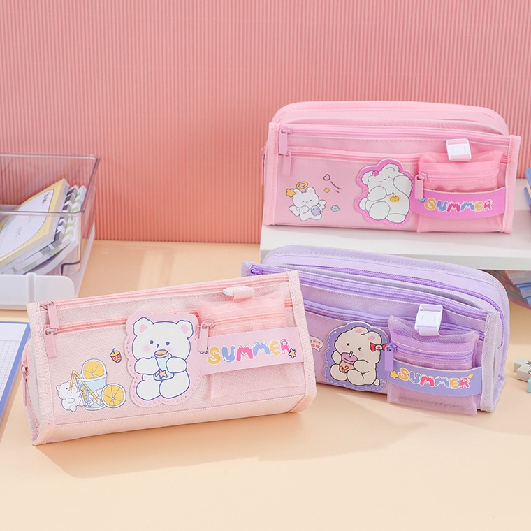 

Model terkini Mismi Easton Pencil Case Tempat Pensil Sekolah Stylish - PC5E FNQ