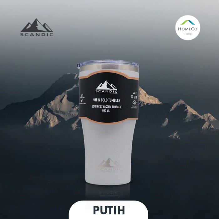 TERMURAH Scandic SS Vacuum Tumbler 590 ML