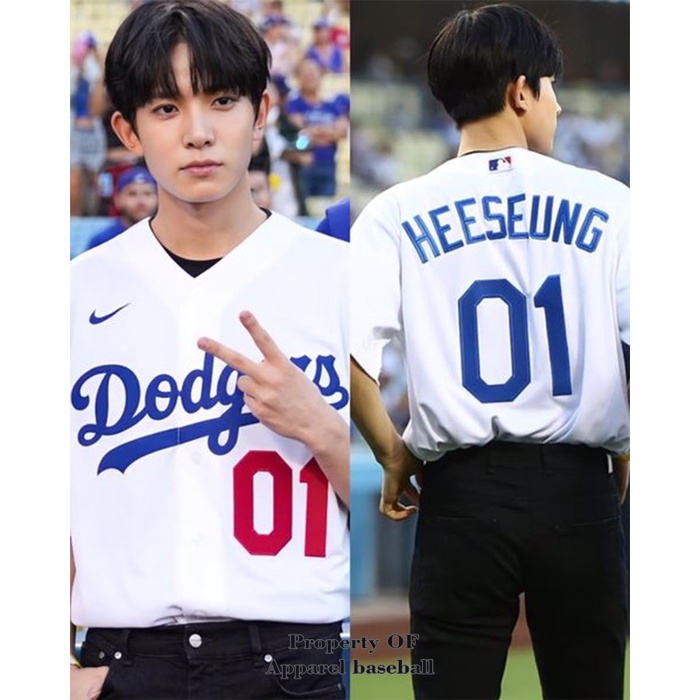 Best Seller Jersey Baseball Dodgers Enhypen Premium, All Member + Custom Name Yes