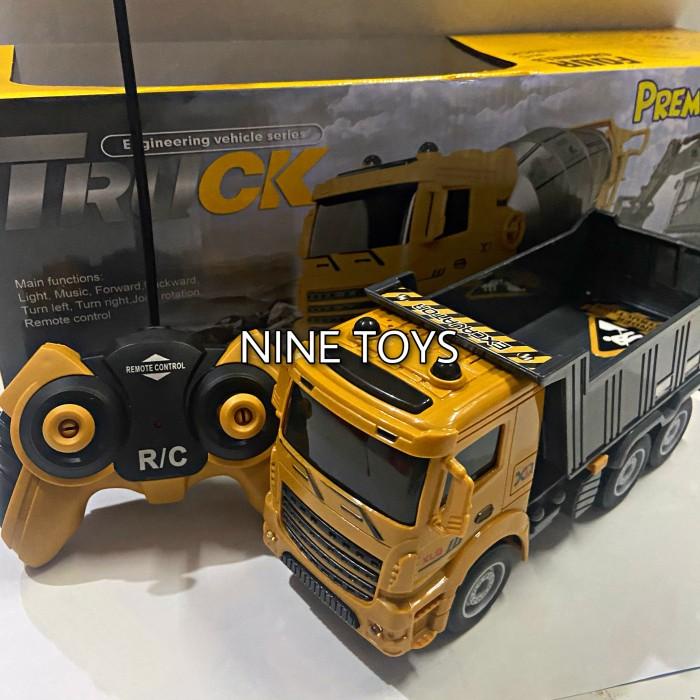MAINAN MOBIL REMOTE CONTROL TRUCK RC REMOTE TRUK MOLEN CRANE PEMADAM