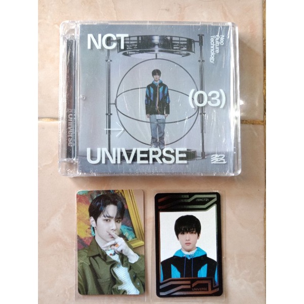 unsealed album jewel case NCT Universe