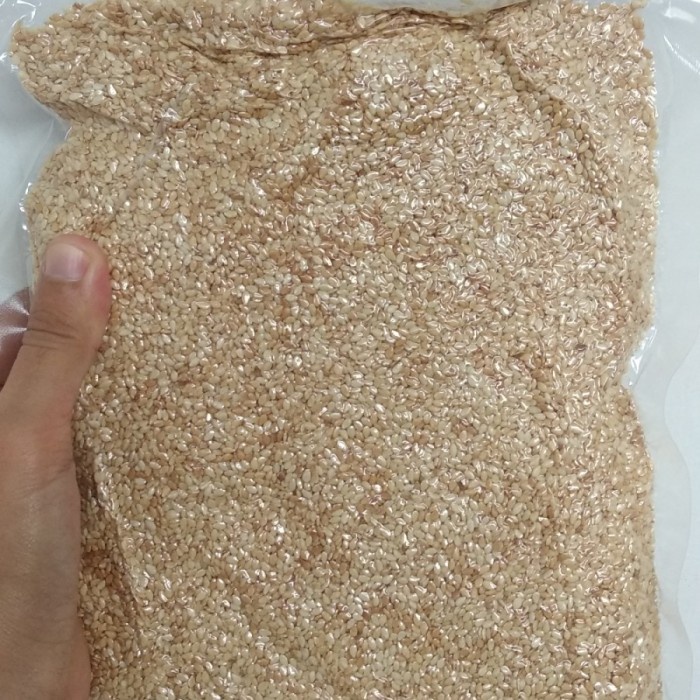 

Wijen Putih Sangrai 1Kg / Wijen Mateng / White Sesame Seeds Roasted