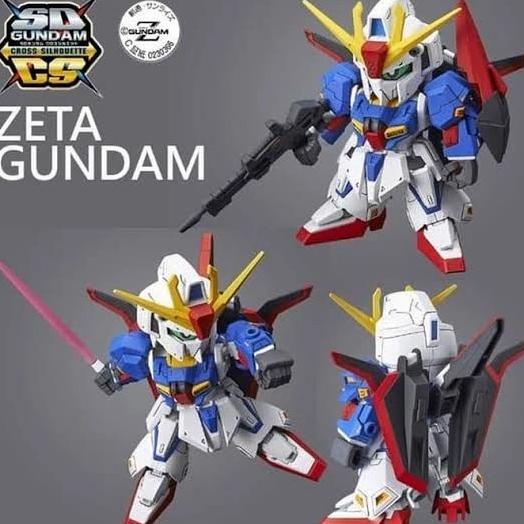 Bandai SD Cross Shilhouette SDCS Zeta Gundam