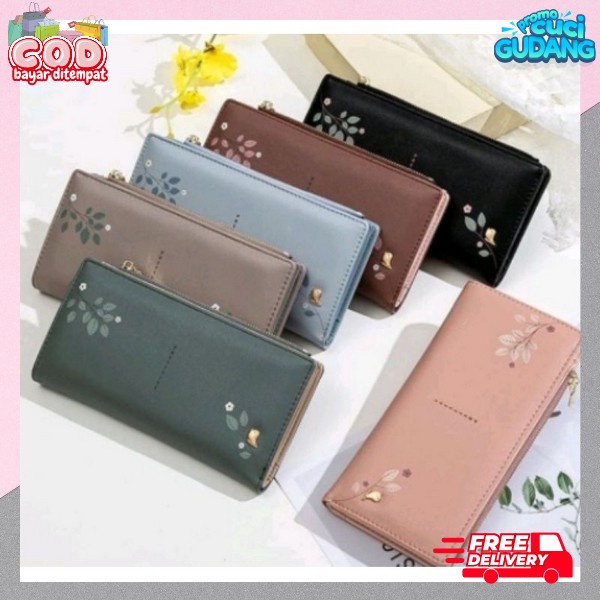 Sompet Wanita Import Kado Ulang Tahun Dompet Lucu Terbaru 2023 Dpmpet Ibu-Ibu Kondangan Dompek Bahan