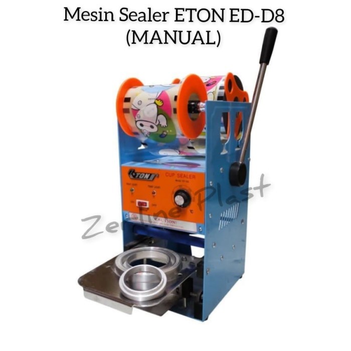 Mesin Cup Sealer Merek Eton Et-D8 (Manual)