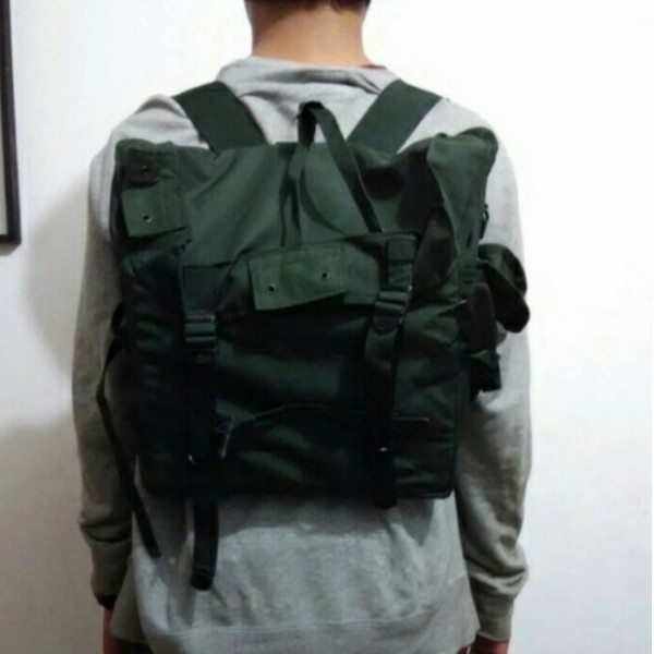 GRATIS ONGKIR tas ransel tempur jatah TNI kuwalitas original