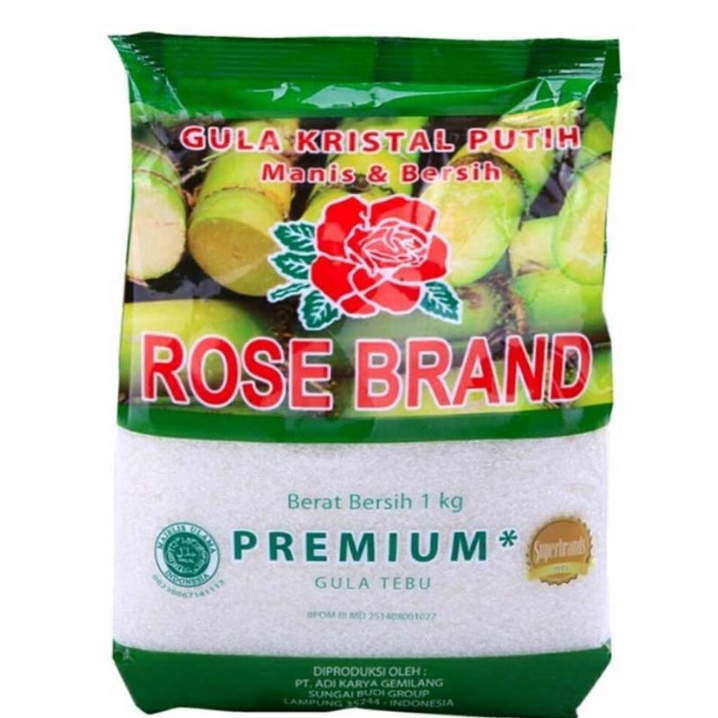 

gula rose brand 1kg