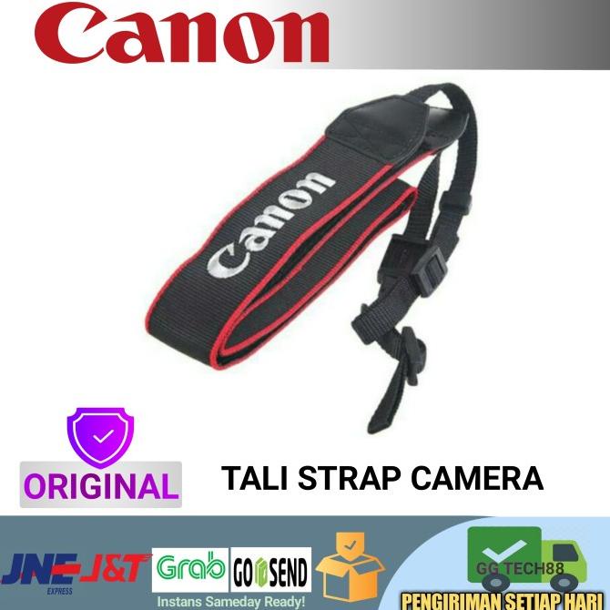 Terbaru Tali Strap Camera Canon / Strap Canon Kamera Dslr /Mirrorless Original
