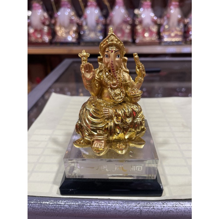 DISKON SPESIAL PAJANGAN MOBIL PATUNG DEWA GANESHA 4IN TERMURAH