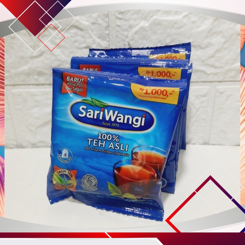 

Teh Sariwangi Sachet 1.85gr Isi 12pcs - 22gr .