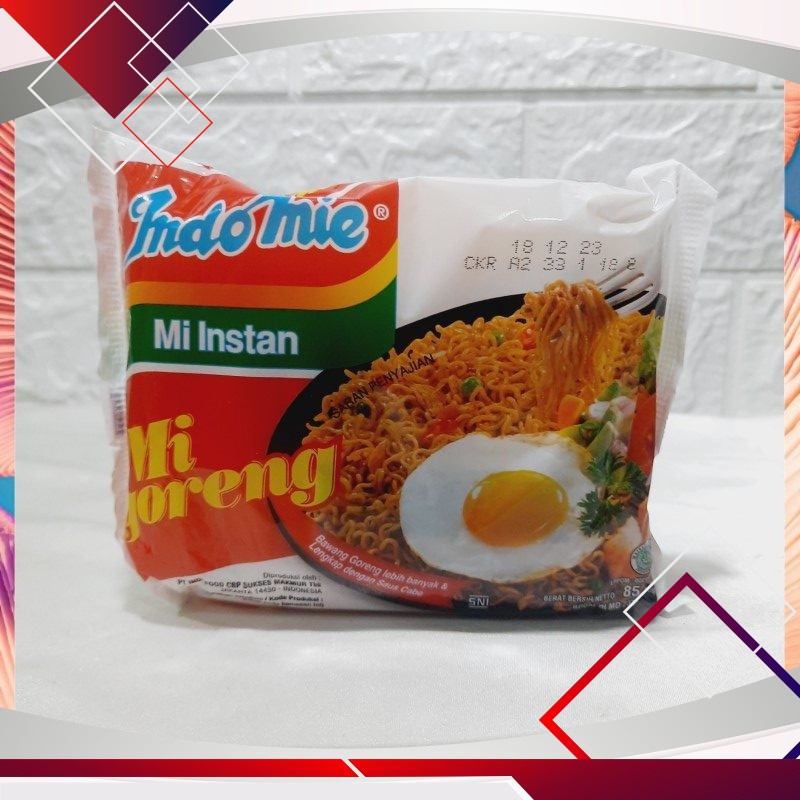 

Indomie Mi Goreng 85gr .