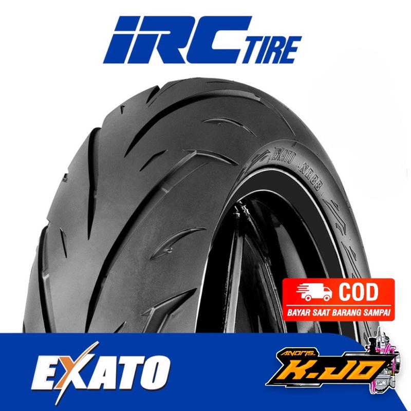 Ban Depan & Belakang Motor IRC 90/80-14 EXATO NR88 Tubeless