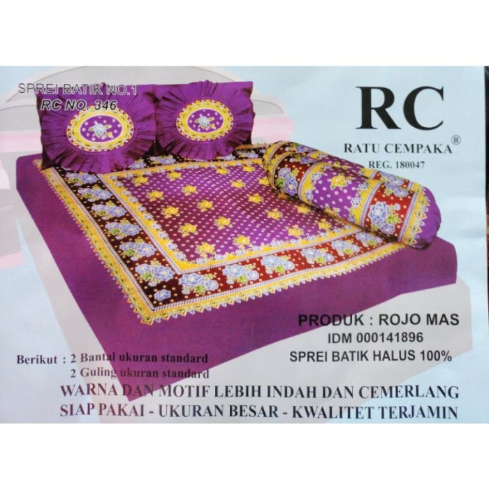 DISKON SPESIAL SPREI SEPRAI KATUN BATIK SAPUTRA KING SIZE 180 X 200 X 30 DAN SPREI TERLARIS
