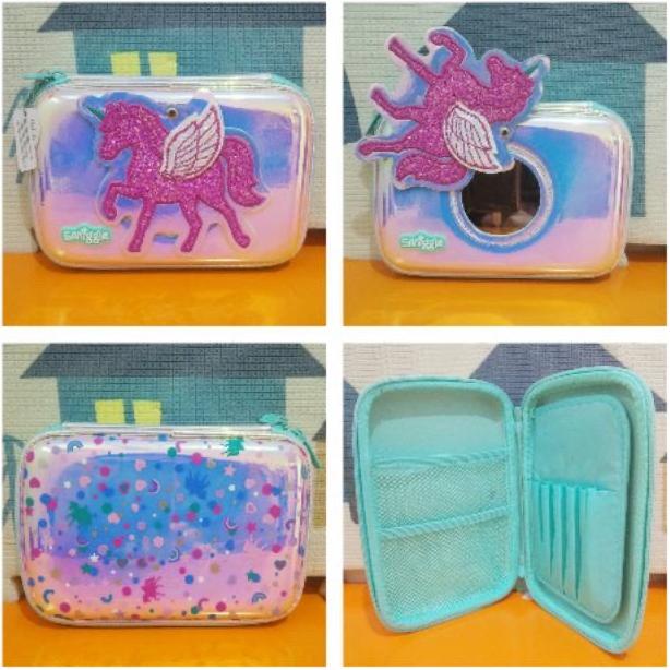 

Populer Smiggle Unicorn Glitzy Hardtop Kotak Pensil Kaca Glitter Pencil Case Original Kyx