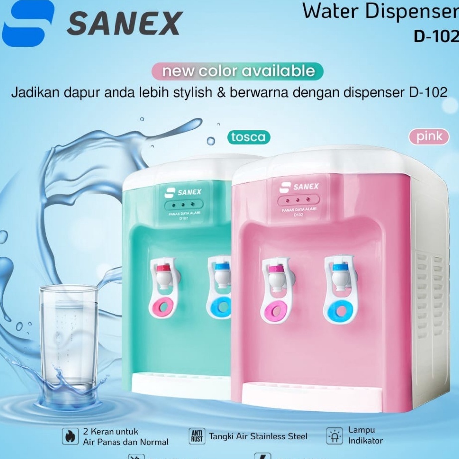 Harga Murah CFLEQ Sanex Dispenser Panas Normal D 102/ D 103 075 Model Terkini