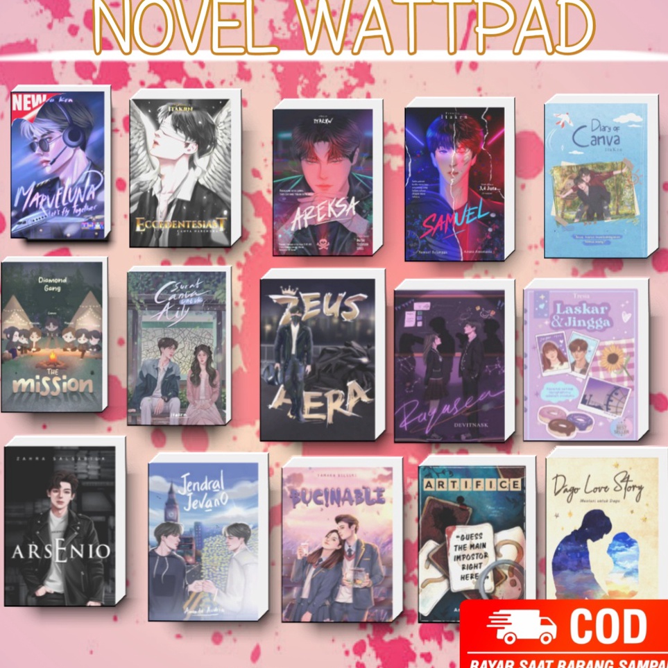 Kirim Sekarang✲↕ CS0EI Novel Romantis / Novel Wattpad / Buku Obral / DLL C86 ☊Ready