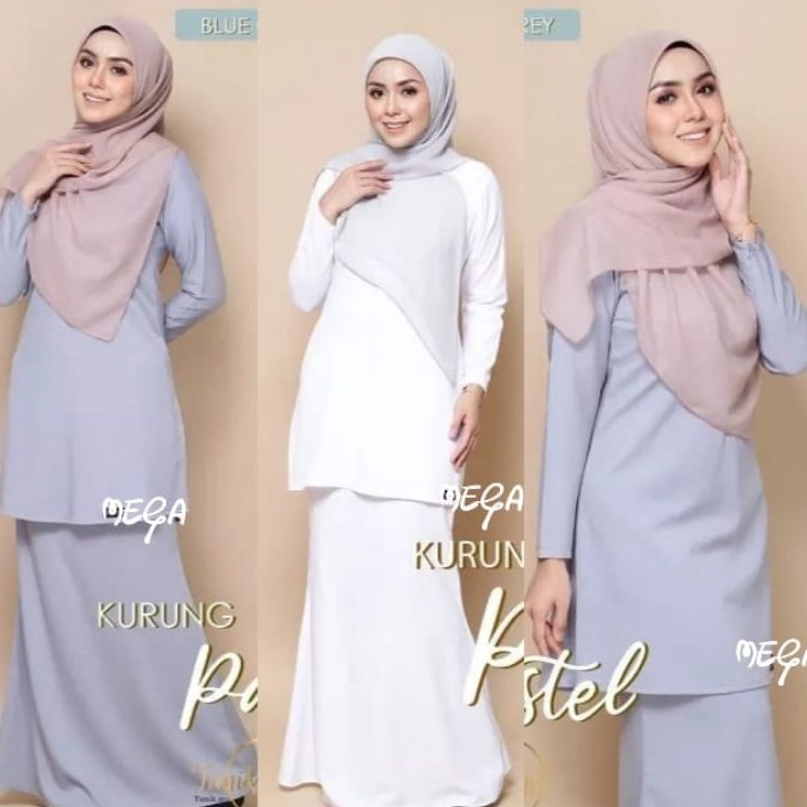 ←Model Baru★ BCGZG MEGA - BAJU KURUNG MELAYU MALAYSIA RNB MOTIF POLOS ROK AND BLUS BAJU PADANG ATASA