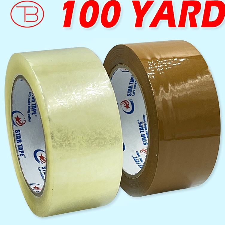 

【Penjualan Terbaik】✅COD LAKBAN BENING CLEAR 100YARD / COKLAT TAN SOLATIP PREMIUM