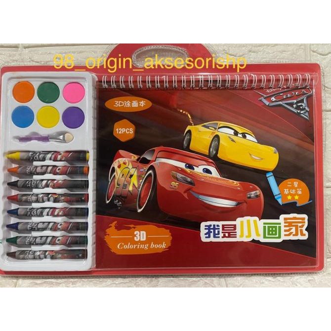 

Terbaru Buku Mewarnai Anak / Buku Gambar Crayon Set Mewarnai Disney Premium