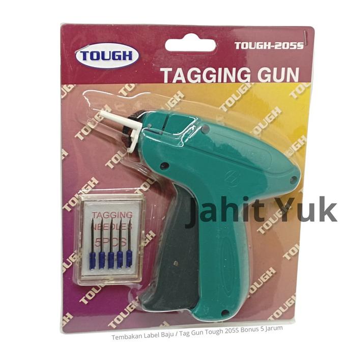 

8.8 Tembakan Label Baju / Hand Tag / Tag Gun Tough 205S Free 5 Jarum