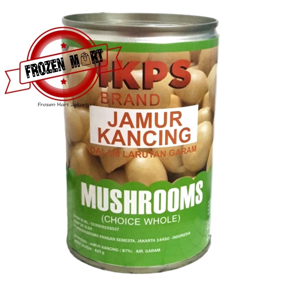 

✹Ready❃ HS0ZH IKPS Mushroom Champignons / Jamur Kancing Kaleng 425Gr T43 Pasti Murah