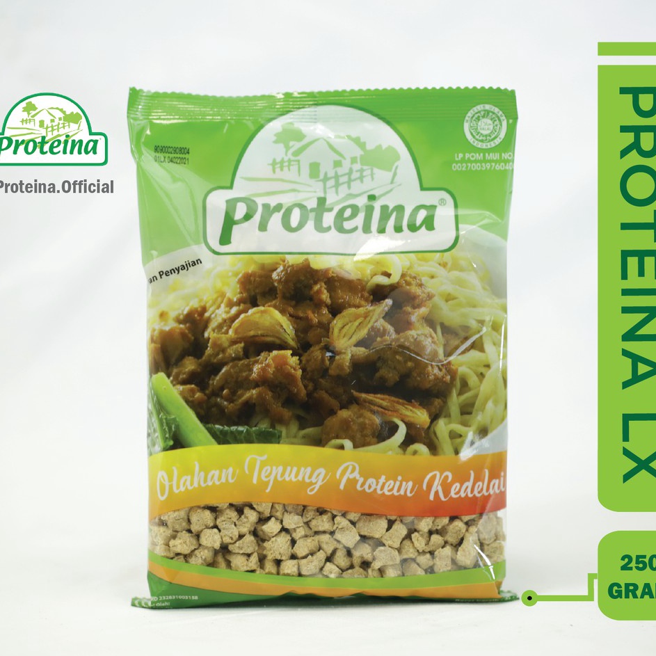 

➫Murah❃ BTFVF Proteina LX 250 gram / Protein Nabati / Daging Nabati H94 ↓Serba Murah