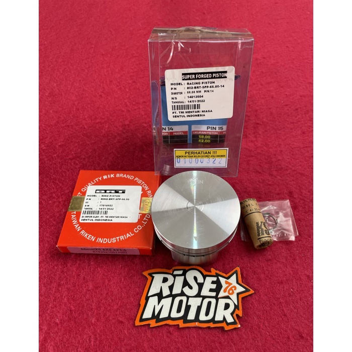 Terlaris Pistonku Piston Brt 66 Pen 14 Forged