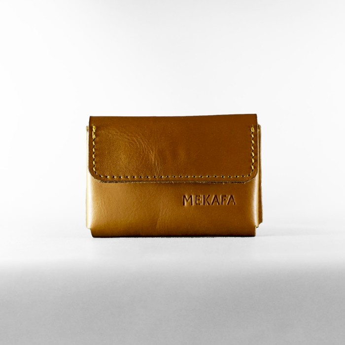 

Terlaris Tempat Kartu Nama Kulit Asli / Leather Card Case/Card Holder/M-Brown