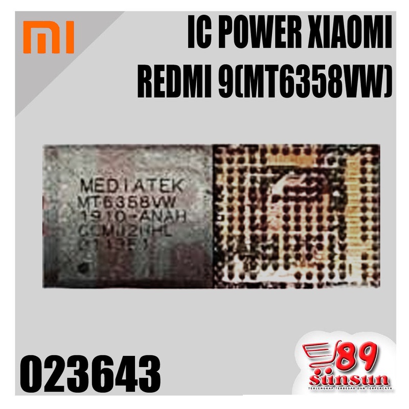 IC POWER XIAOMI REDMI 9(MT6358VW)