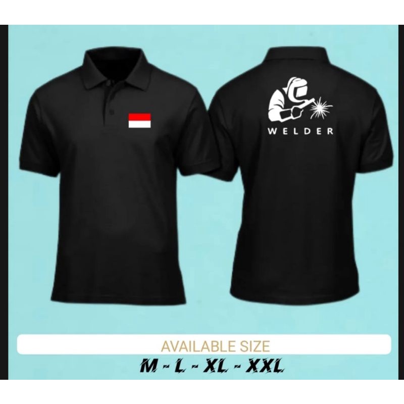 KAOS POLO KERAH WELDER INDONESIA