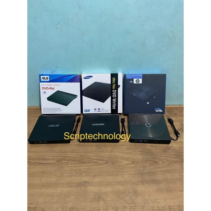 DVD RW CD External SAMSUNG USB 3.0 Pembaca Writer Drive Burner Player