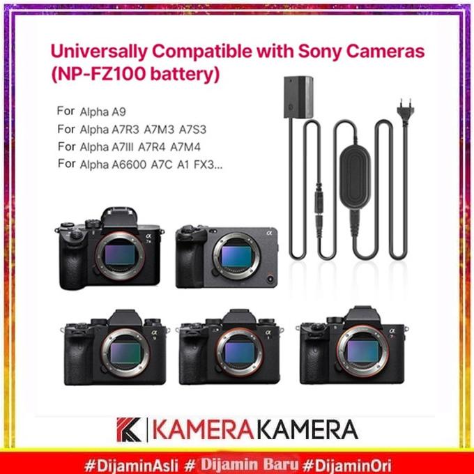 Ulanzi Np-Fz100 Dummy Battery Coupler Adapter For Sony Np-Fz100