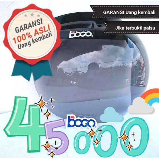 Kaca Bogo Asli Original Ori Awas Palsu Garansi Uang Kembali Visor Bubble Shield Cembung Mika Helm