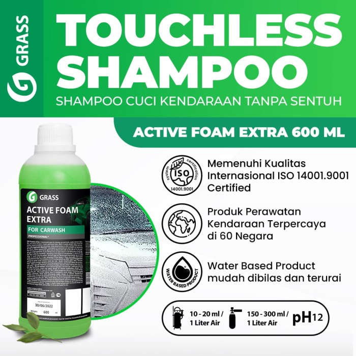 GRASS ACTIVE FOAM EXTRA Touchless Shampoo 600 ml
