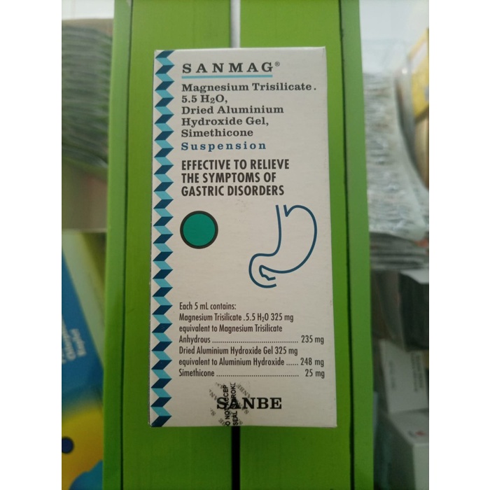 Obat Asam Lambung Sanmag Sirup 120ml