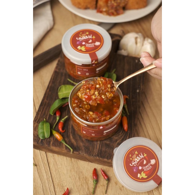 

Sambal Sassi - SAMBAL KOREK (Sambal Bawang), Isi 135 gr NEW PACKAGING