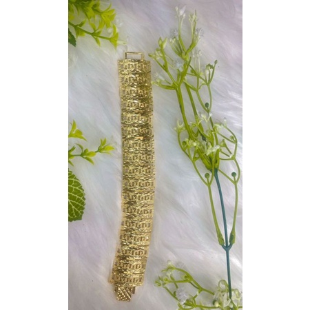 GELANG LIPAN MIRIP EMAS, ANTI KARAT