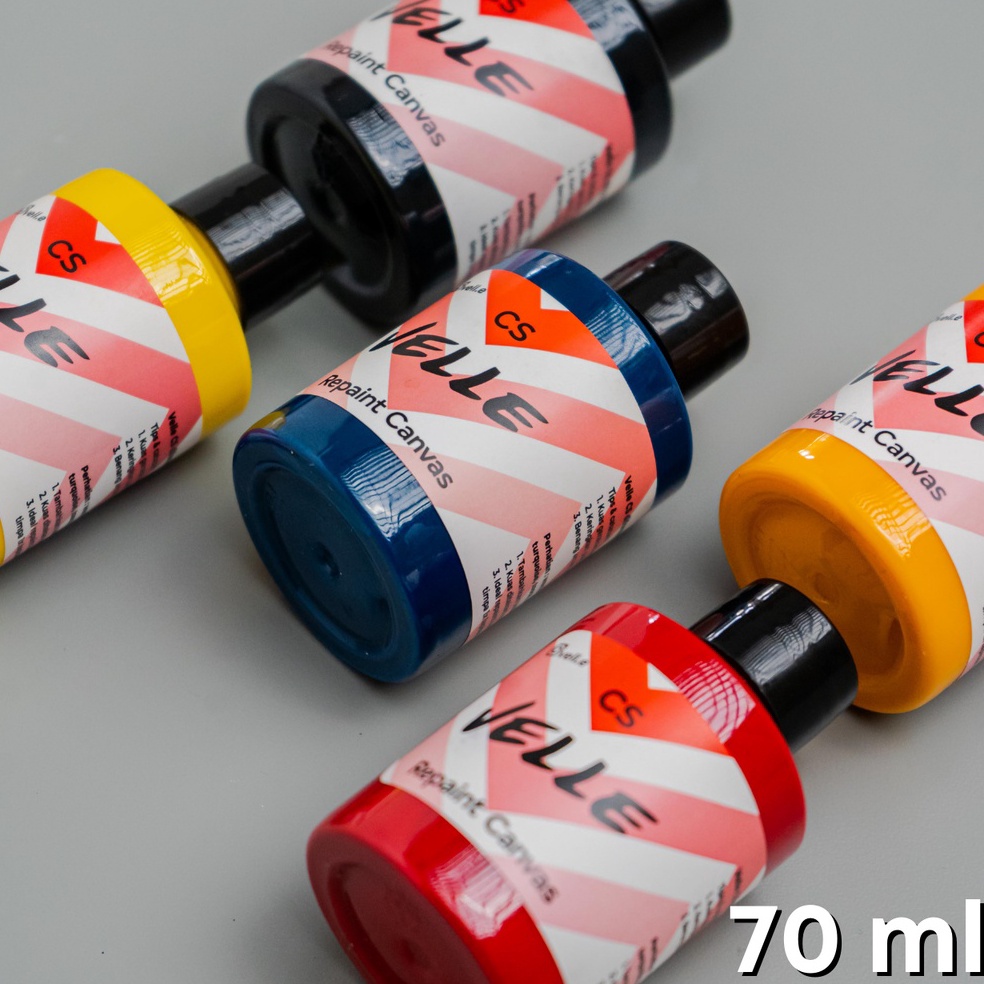 ← Cat Sepatu Kanvas - cat repaint sepatu topi tas kanvas - Velle CS 6140