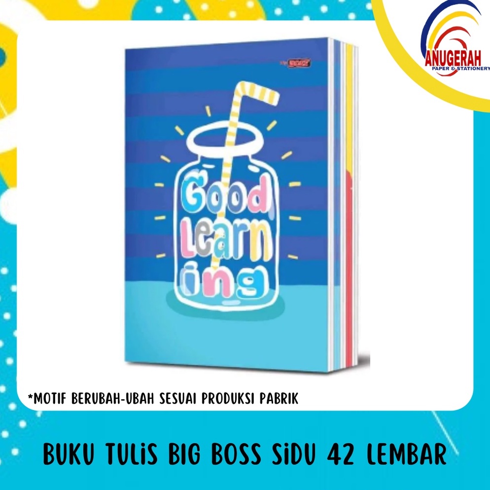 

60 BUKU TULIS BIG BOSS SIDU 42 LEMBAR (PAK) Best Product ヽ(