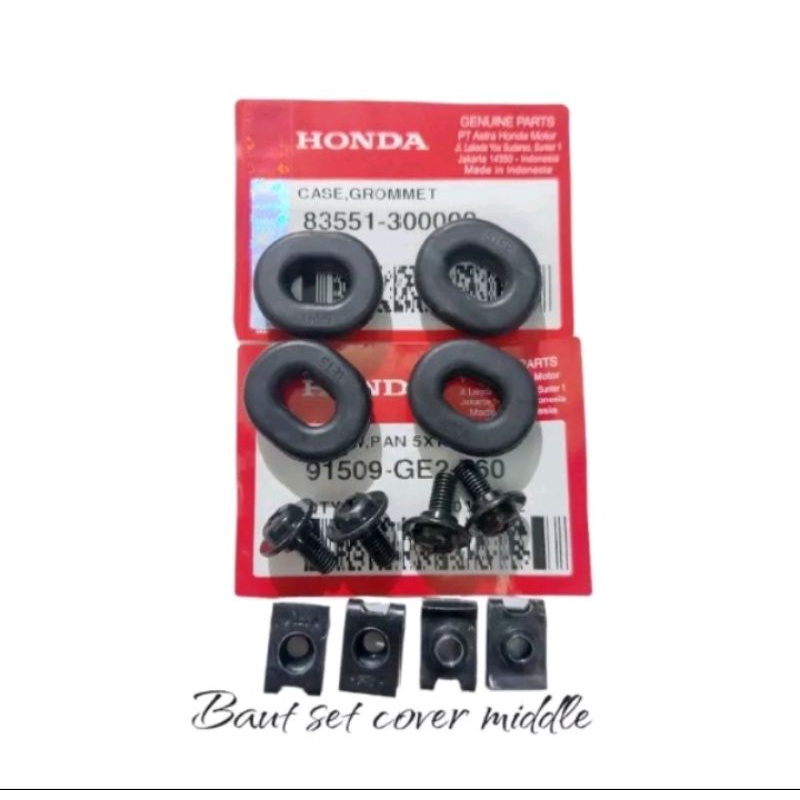 Baut set cover body midlle kanan kiri honda cbr 150 old Thailand