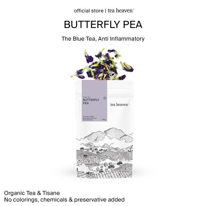 

Bunga Telang Organik Segar Teh Biru Butterfly Pea Tea Premium