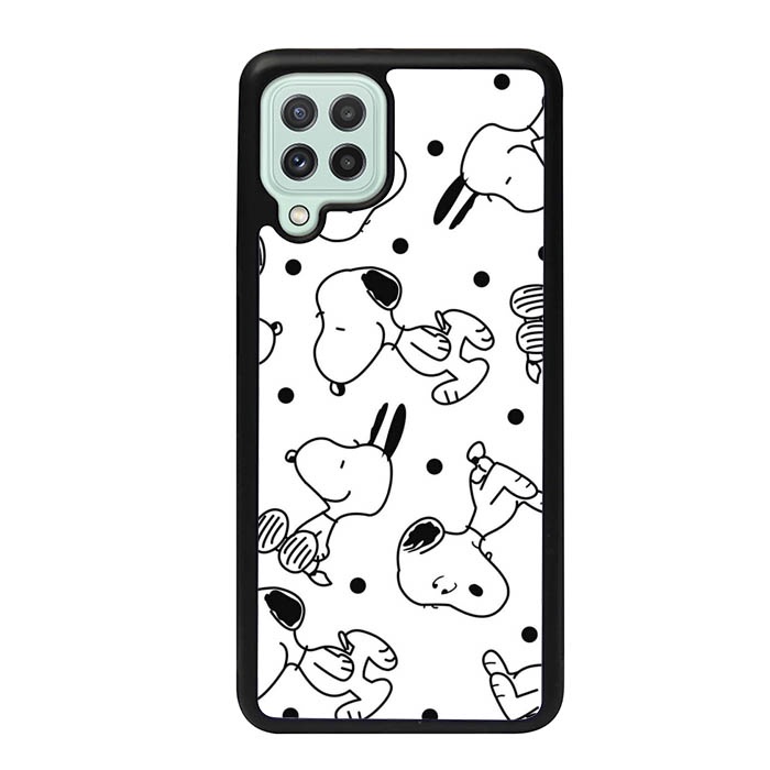 Casing Hardcase Softcase Samsung A22 A21s A21 A20s A30 A20 A13 A12 A11 A10 4G 5G Snoopy Pattern AE17