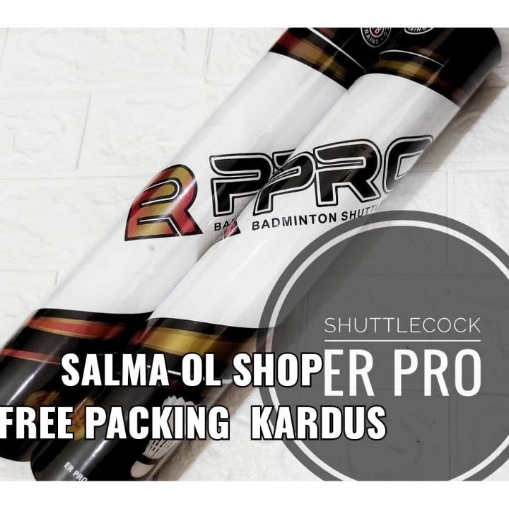 Stok terbaru ER pro / er cock shuttlecock kok badminton original er pro=er cock gas 