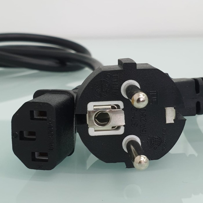 KABEL POWER CORD AC 16A 250V UPS/PSU MINING/CPU MONITOR 1,5m 3 x 1,5mm