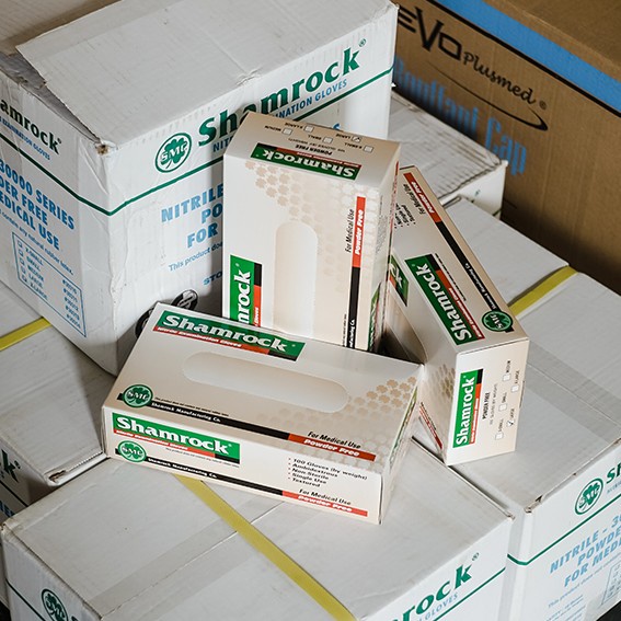 Bestseller Shamrock Nitrile Gloves - Powder Free