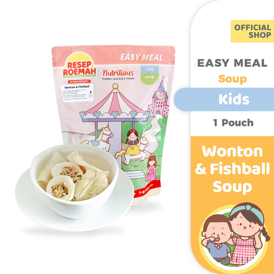 

Resep Roemah Wonton & Fishball / Makanan Sehat Anak / Kids Healthy Homemade Frozen Food / No MSG