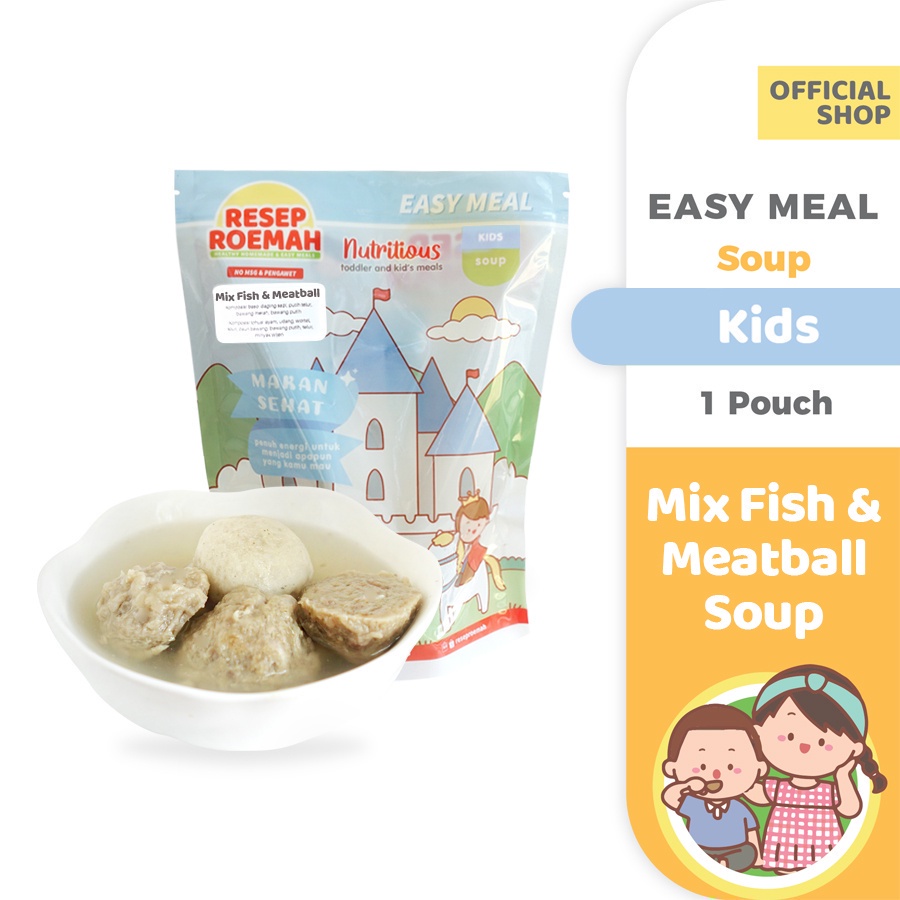 

Resep Roemah Mix Fish & Meatball / Makanan Sehat Anak / Kids Healthy Homemade Frozen Food / No MSG