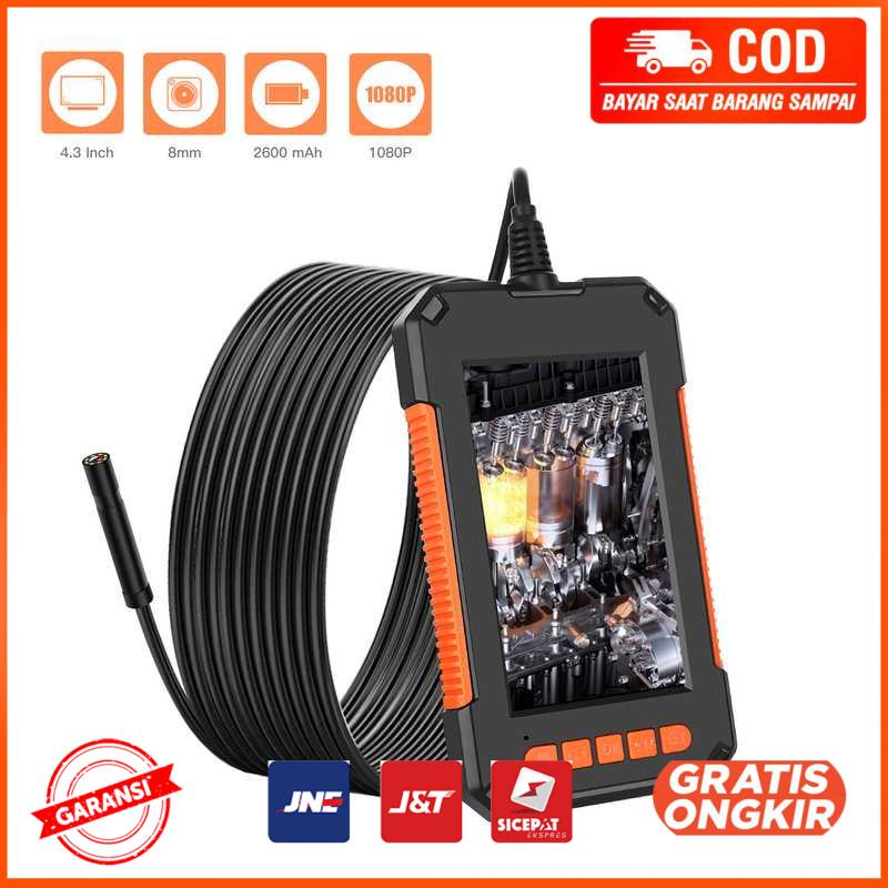 Kamera Endoskopi Industrial Endoscope 4.3 Inch IPS LCD 1080P P40