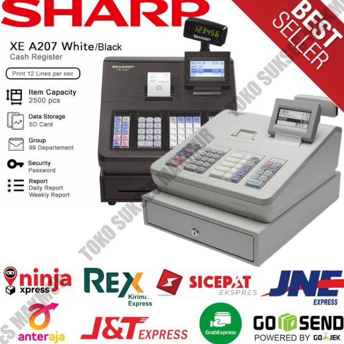 CASH REGISTER SHARP XE A-207