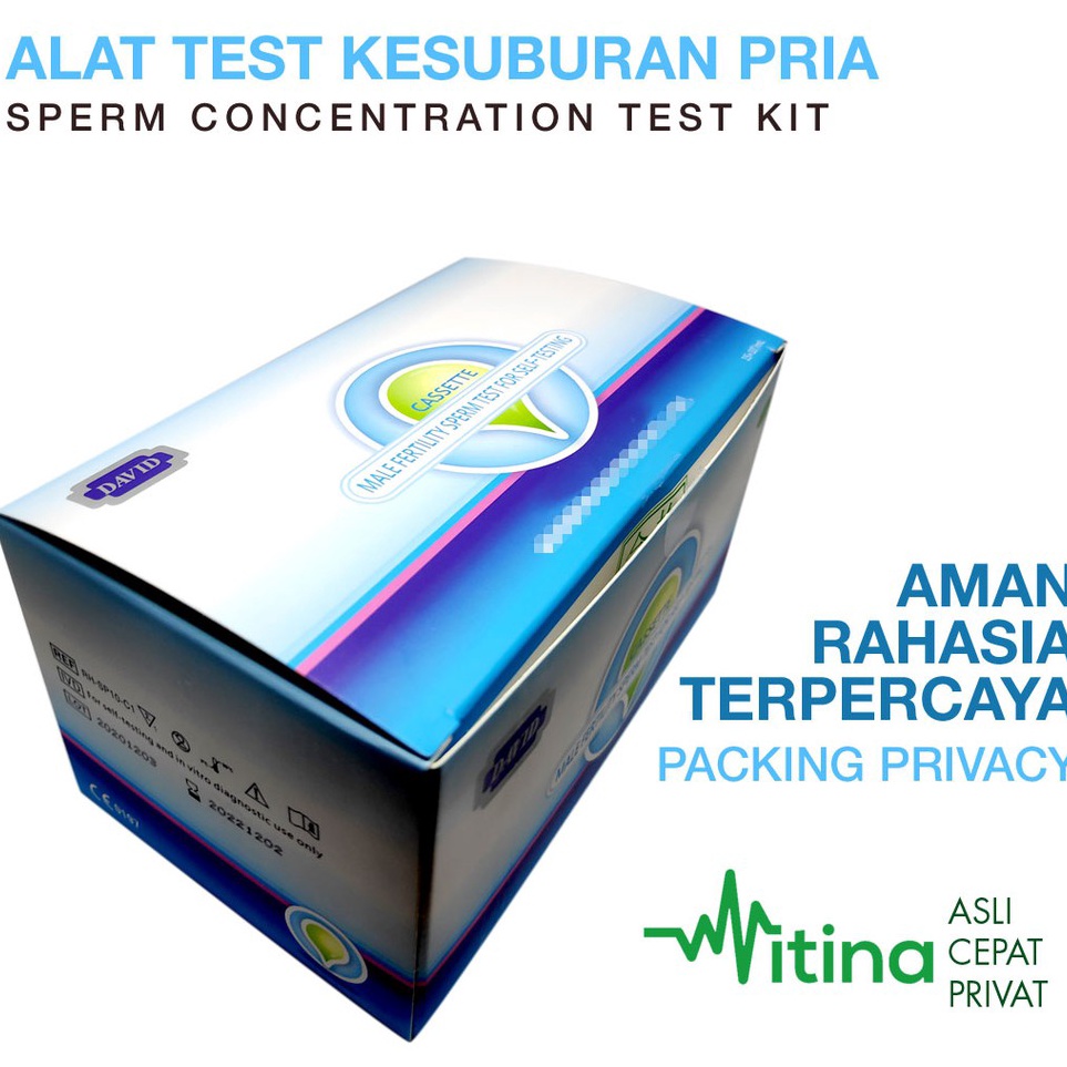 ⁂Buruan Beli✳ ZY7QR ALAT TES KESUBURAN PRIA SPERM TEST CEK SPERMA SENDIRI FERTILITY I72 ✳Ready